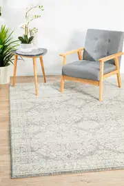 Rug Culture Grey Vintage Look Rug