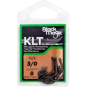 Black Magic KLT Teflon Coated Fishing Hook Small Pack #3/0