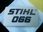 STIHL 066 model tag / plate. # 1122 967 1505