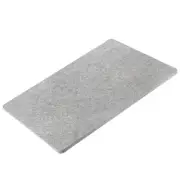 Wool Pressing Mat, 24" x 17" Wool Ironing Pad Blanket, Grey