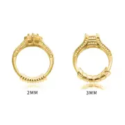 Invisible Size Adjuster for Loose Rings Transparent Guard 4 Sizes