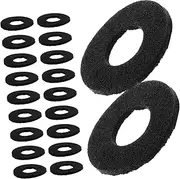 TIDTALEO Soundproof and Dampening Car Door Panel Buckle Pcs Cabinet Door Stoppers High-density Sponge for Shock Absorption