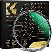 K&F Concept 67mm Explosive-Proof MCUV Lens Protection Filter 28 Multi-Layer Coatings Ultra-Slim HD Waterproof Scratch Resistant Lens UV Filter for 4K/8K Photography (Nano-X Series)
