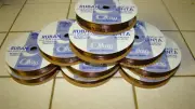 Lot of 10 Offray Spool O Ribbon 3/16" X 6 Yards Brown Made in USA