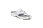 Bzees Cabana Flip-Flop Sandal - Silver Smoke