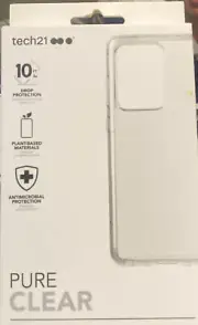 Tech21 Pure Clear Case for Samsung Galaxy S20 Ultra T21-7704 - Clear