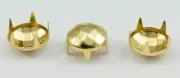 Size 60 12mm Gold Box Diamond Nailhead 5 Prongs Non Rusting - 40 PCS