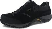[Dansko] Paisley Waterproof Outdoor Sneakers for Women-Comfortable,Breathable Walking Shoes with Arch Support-Stain Resistant Sneakers with Slip-Resistant Rubber Outsole, Black Waterproof, 5.5-6