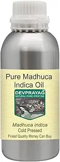 Devprayag Pure Madhuca Indica Oil (Madhuca indica) Natural Therapeutic Grade Cold Pressed 300ml (10 oz)