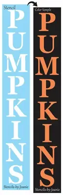 Pumpkins STENCIL DIY Country Harvest Farm Patch Craft Signs 6 sizes Porch Joanie