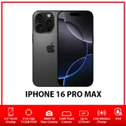 Apple iPhone 16 Pro Max Unlocked iOS Mobile Phone AU – Black Titanium/8GB+512GB