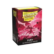 Dragon Shield - Standard Dual Matte Fury Sleeves 100 pack