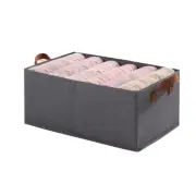 Storage Basket Portable Handles Storage Wardrobe Cloth Storage Box Flexible