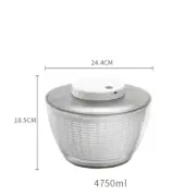 Electric Salad Spinner Vegetable Dehydrator Fruit Dryer Lettuce Drainer Dry and