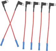 6pcs Mini Fuse Tap Fuse Taps Automotive Standard Holder Hardwire Kit Abs
