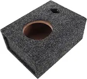 Abaodam Vehicle Subwoofer Enclosure Wooden Car Audio Box for Enhanced Bass Easy Installation Portable and Lightweight Design Compatible Car Models