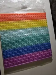 BIG POPPIT 400 pops SENSORY TOY fidget stress relief RAINBOW