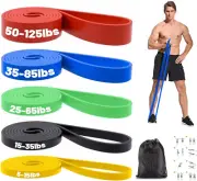 (Set-4) - Pull up Bands, Resistance Bands, Pull up Assist Band Exercise Resistan