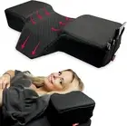 Pillow for Eyelash Extensions - Curved Memory Foam Lash Bed Pillow with Neck and
