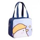 Lunch Bag Reusable Dust-proof Insulated Tote Bento Storage Bag Cartoon Printing