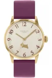 Radley Ladies Grape Leather Strap 34mm Watch RY21572A