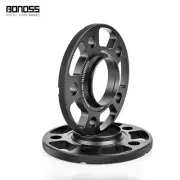 Front 12 + Rear 15mm BONOSS Wheel Spacers Adapters CB 66.5 for Audi A4 Quattro (for: Audi)