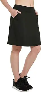[HonourSex] Women Skorts Knee Length Skirts Causal Skorts Skirts with Pockets Golf Skirt Plus Size Skorts Longer Length