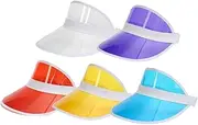 [Healeved] Uv Protection Hat Sun Hat Straw Beach Cap Sun Visor Protector Open Style