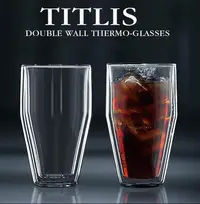 在飛比找Yahoo!奇摩拍賣優惠-Bodum TITLIS 多種容量規格 雙層玻璃杯 隔熱耐熱