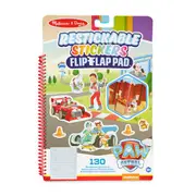 Melissa & Doug - PAW Patrol Restickable Stickers Flip-Flap Pad - Classic Missions