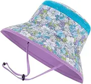 [MOBUTOFU] Children's Beach Cap Uv Protection Boys and Girls Sun Hat Breathable and Comfortable for Summer