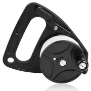 Diving Reel with Thumb Stopper, Heavy Duty 46m/150ft White Line SMB Scuba Rat...