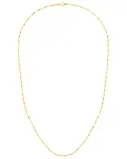 14K Italian Gold Sparkle Necklace