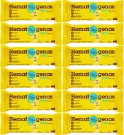 12 HEMATOGEN VITA+ FLAX SEEDS Heme Iron Source Vitamin C Energy Bars 50g 1.8oz