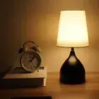 Iron Base Touch Control Bedside Light Nordic LED Table Lamp Night Light Home
