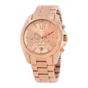 Michael Kors Original MK5503 Women's Bradshaw Rose Gold Chronograph Watch 43mm