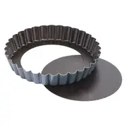 Matfer Bourgeat Exopan Tart Mould 230mm Rem Base Non-Stick