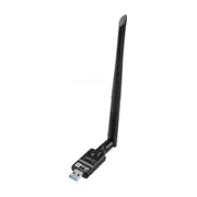 Oxhorn USB Wireless + Bluetooth Combo Adapter Dual Band AC1300, Bluetooth 5.0 Supports Windows 11/10/8/7, Mac Black
