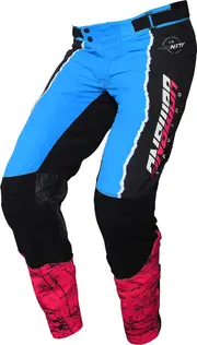 [Answer Racing] Answer Trinity Pro Glow Motocross Pants, black-blue, Size 30 for Men Black Blue