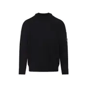[Cp Company] Cp Company-Black Wool Pullover-Uomo XL STAND