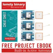 GPS Flight Controller Tracking Arduino UNO NEO-6M Respberry Pi ESP32 GY-GPS6MV2