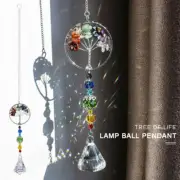Handmade Crystal Beads Suncatcher Window Hanging Dream Catcher Tree Of Life