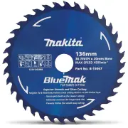 Makita B-15067 - Circular Saw Blade 136 x 20mm 40T Blue Mak