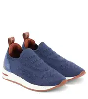 [Loro Piana Kids] Loro Piana Kids 360 LP knit slip-on sneakers UK 13 blue