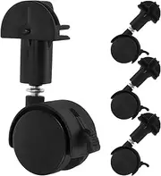 WATIIFUFU 4pcs Stroller Wheel Accessories Replacement Casters for Hardwood Floors Easy Install Quiet Rolling Office Chair Wheels