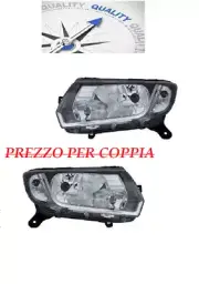 2 X Headlight For Dacia Logan MCV 2015 Light Projector Pair