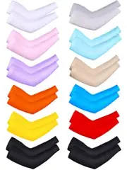 Unisex UV Protection Sleeves Long Arm Sleeves Cooling Arm Cover for