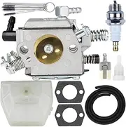 CS590 CS600 Carburetor Tune Up Kit for Echo CS-590 CS600P CS-600P CS610 CS620 CS-620P CS-620PW for Shindaiwa 591 Chainsaws 90167Y Engine Carb Replaces for A021001661 A021001660 A021001662
