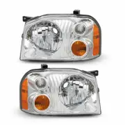 Headlight Set For 2001-2004 Nissan Frontier Base XE Left & Right 260608Z326 2Pcs (for: Nissan)
