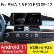 Car Android Gps Navigation Wifi 12.3" For Bmw 3 5 Series E90 E60 05-12 Carpaly (for: BMW)